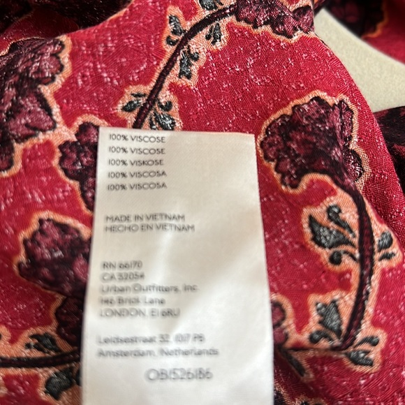 Free People Mia Tunic floral oversized small - Picture 12 of 12